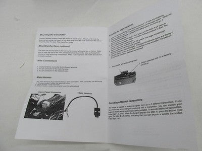 Harley-Davidson Genuine NOS Thunder Page Pager Upgrade Kit Alarm Syste