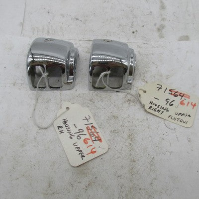 Harley Davidson NOS (1) Chrome Handlebar Upper Right Switch Housing 71