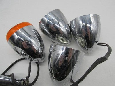 Mixed Lot of 4 Harley-Davidson Genuine Stock Bullet Turn Signals