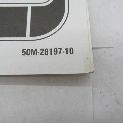 Yamaha 1985/1985 XC125N NC Service Manual LIT-11616-04-16