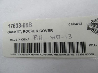 Lot of 2 Harley-Davidson Genuine NOS Rocker Cover Gaskets 17633-08B