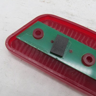 Lighted Passenger Floorboard Red LED Lens Replacement for Harley