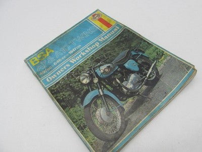 Haynes BSA 1947 on A7 and A10 Twins 497cc 646cc Workshop Service Manua