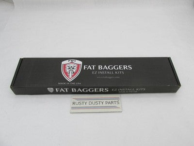 Fat Baggers NOS NIB 14" Chrome Handlebar Install Kit Touring 0662-0827