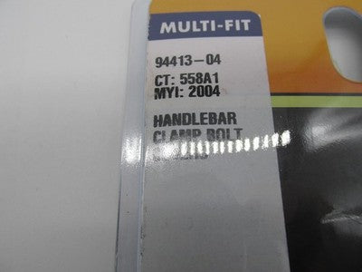 Harley-Davidson OEM NOS Chrome Handlebar Clamp Bolt Cover Kit 4 Pack 9