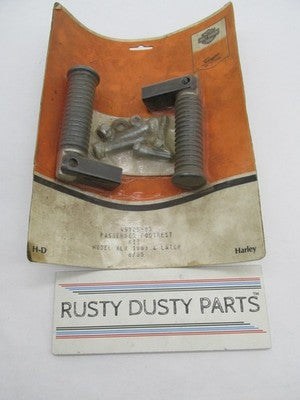 Harley Davidson Genuine NOS XL Sportster Passenger Foot Peg Rest Kit 4