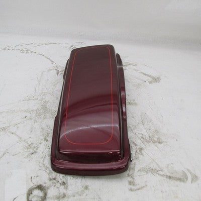 Harley OEM 93-13 Touring Left Saddlebag Lid Wineberry Maroon/Red Strip