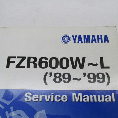 Yamaha FZR600W-L 89-99 OEM Service Manual LIT-11616-FZ-00 3HH-28197-13