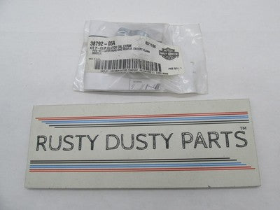 Harley-Davidson Genuine NOS Chrome Clutch Cable Clip 38792-05A
