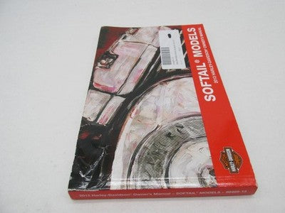 Harley Davidson Official Factory 2013 Dyna Models Owner's Manual 99469