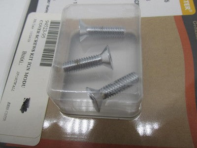 Harley Davidson Genuine NOS Chrome Ignition Module Cover Screw Kit 945