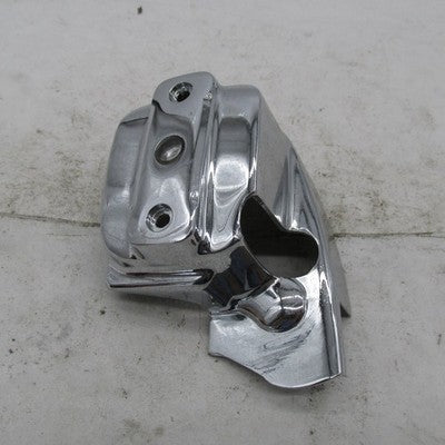 Harley OEM Chrome Handlebar Front Brake Master Cylinder Control Cover