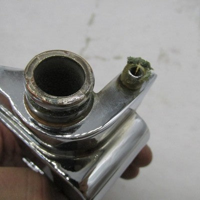 Harley Davidson OEM 90-99 Dyna FXD Right Oil Dipstick Tube Cover Chrom
