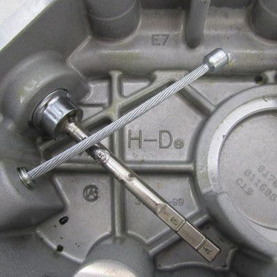 Harley Davidson OEM 5 Speed Trans. Clutch Cable + Side Cover 37082-99