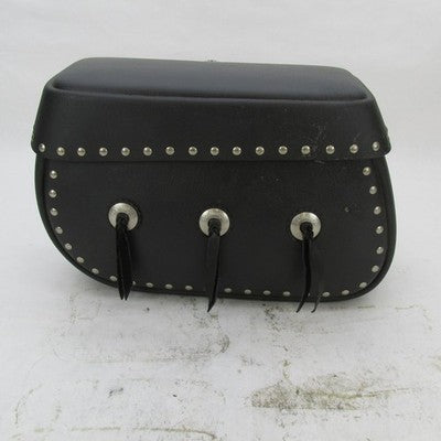 LeatherLyke OEM Studded Left Side Hard Saddlebag Locking Luggage Missi