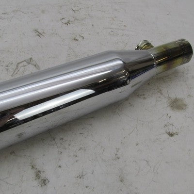Harley OEM XL 833 1200 Front Slip On Slash Cut Muffler Single 2004-201