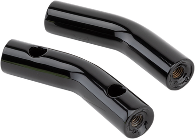 LA Choppers Kage Fighter Handlebar Risers 6" Gloss Black 1 1/4" Pullba