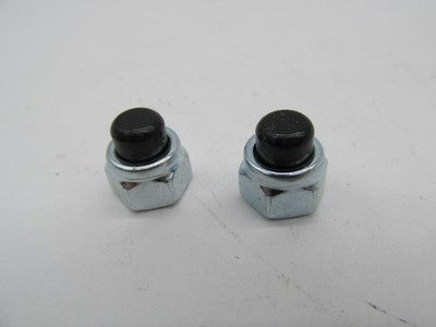 Lot of 2 Harley Davidson NOS OEM 1/4-20 Nylon Cap Hex Nut 7887