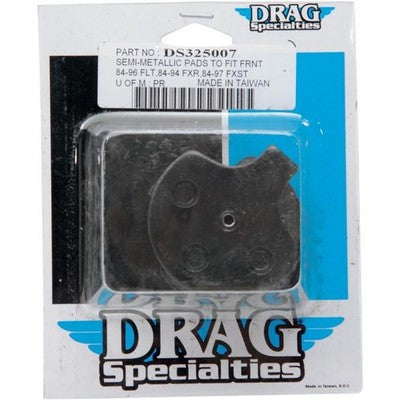 Drag Specialties Semi-Metallic Brake Pads DS-325007
