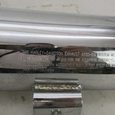 Harley Davidson OEM V-Rod VRSC Front Lower Muffler Chrome 65153-01A