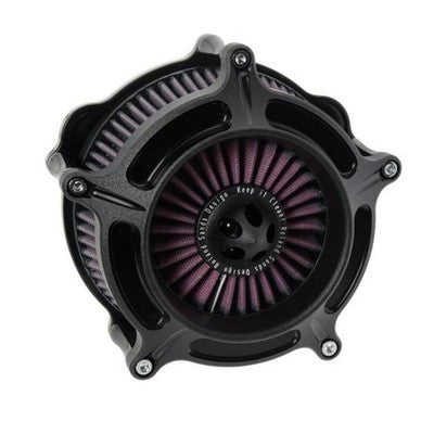 Roland Sands Design Turbine Air Cleaners Black Ops 0206-2039-SMB