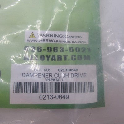Alloy Art SC-1 Green Cush Drive Dampener for 09+ Harley Touring 0213-0