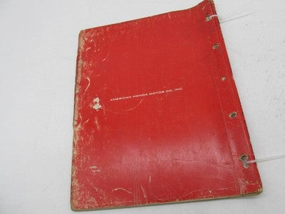 Honda Official Factory 90 Model CM91 Motorcycle Parts Catalog Catalogu