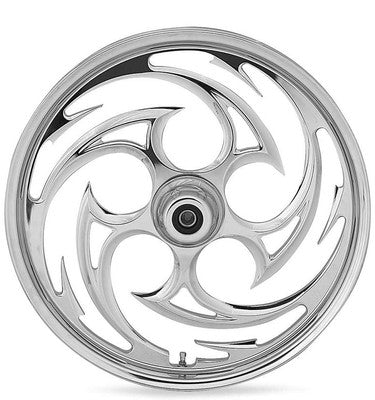 RC Components Chrome Forged Front Wheel (21in x 2.15in.) - Savage 2121