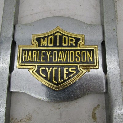 Harley-Davidson Gold B&S Medallion 6.75" Narrow Sissy Bar Backrest Upr