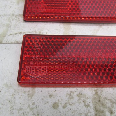 Pair of Harley Davidson Genuine Red Reflectors 59988-72A