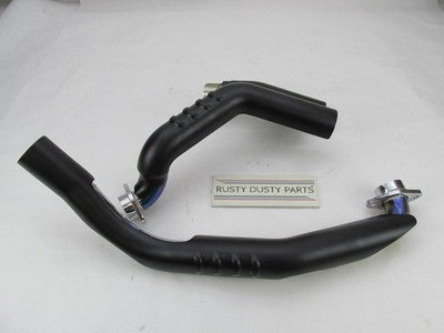 Indian Genuine 2015-23 Scout Black Exhaust Front Rear Slotted Header P