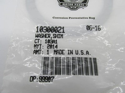 Harley-Davidson Genuine OEM NOS Compensator 0.031" Washer Shim 1030002