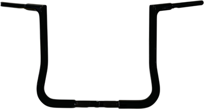 Fat Baggers, Inc. 1-1/4" EZ Install Flat Top Handlebar 14" Black 70501