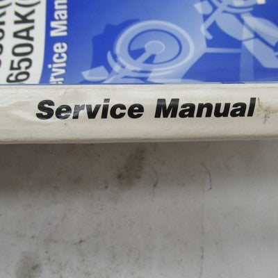 Yamaha OEM XVS650K(C) XVS650AK(C) Service Manual LIT-11616-11-16 LIT-1
