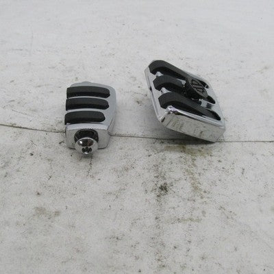 Harley Davidson OEM Chrome Rubber Brake + Shifter Pads Set 42476-95 34