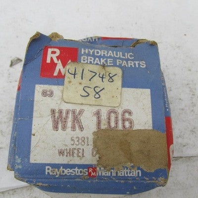 Raybestos Manhattan WK106 NOS Harley Davidson Brake Master Rebuild Kit
