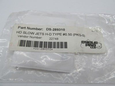 Lot of 3 Cycle Craft NOS #0.50 Harley Slow Jets 22748 DS-289310