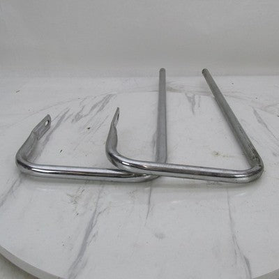 Harley Davidson OEM Pair of Chrome Touring Saddlebag Side Guards 49193