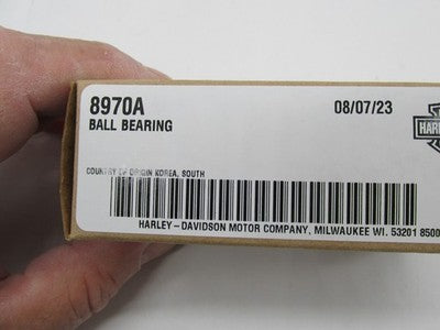 Harley-Davidson Genuine OEM NOS Transmission Door Ball Bearing 8970A
