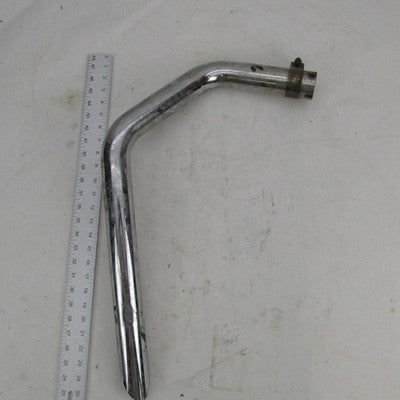 Harley Ironhead Shovelhead Front Cylinder Slash Cut 1-3/4" Exhaust Dra