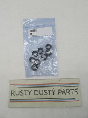Lot of 8 Harley-Davidson Genuine NOS Black Grommets 11411