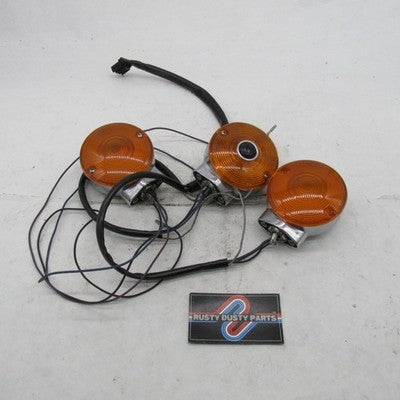 Mixed Lot of 3 Harley OEM Touring/Softail Turn Signal Assemblies 68402
