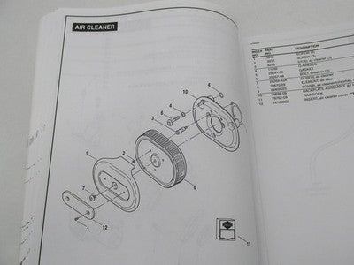 Harley Davidson Official Factory 2011 FLHTCUSE6 Models Parts Catalog 9