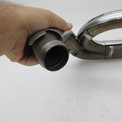 Harley OEM 12-17 Dyna FXDF FXDWG Catalytic Exhaust Headers w/ Shields