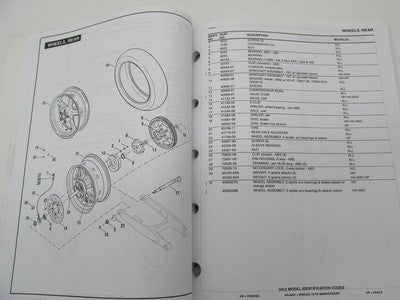 Harley-Davidson Official Factory 2012 VRSC V-Rod Parts Catalog 99457-1