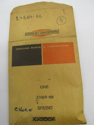 Lot of 3 Harley Davidson Genuine NOS Choke Release Springs 27669-66