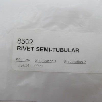 Lot of 9 Harley-Davidson OEM NOS Semi-Tubular Rivets 8502