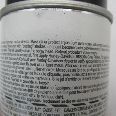 Harley Davidson Touch Up Black Denim Acrylic Lacquer 12oz 98606BYM 