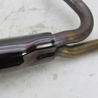 Harley OEM Stock Touring Catalyst Header w/ Scorched Chrome Heat Shiel
