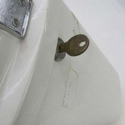 Harley OEM 1980 FL/FLH 80ci Shovelhead White Fiberglass Right Saddleba